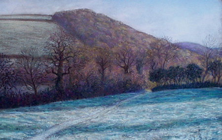 Frosty dawn, Manning`s Pit