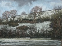 Snow from fields near Tutshill